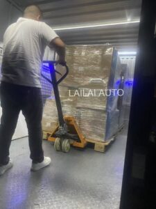 making pallet when export autoparts
